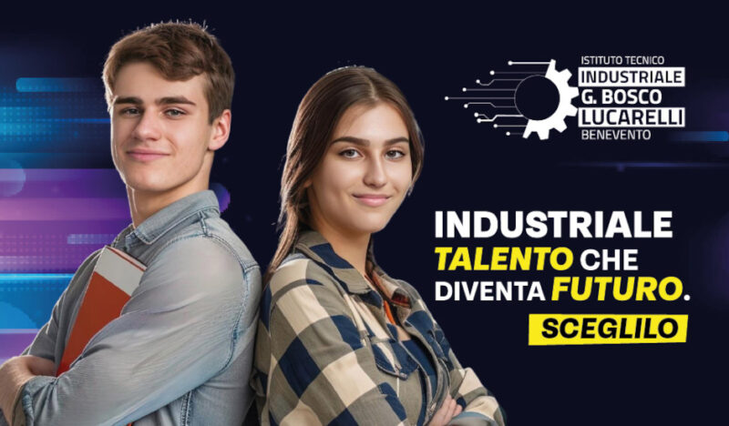 13 dicembre e 17 gennaio, Open Day all’ITI Bosco-Lucarelli, e il 20 dicembre la «Notte industriale»